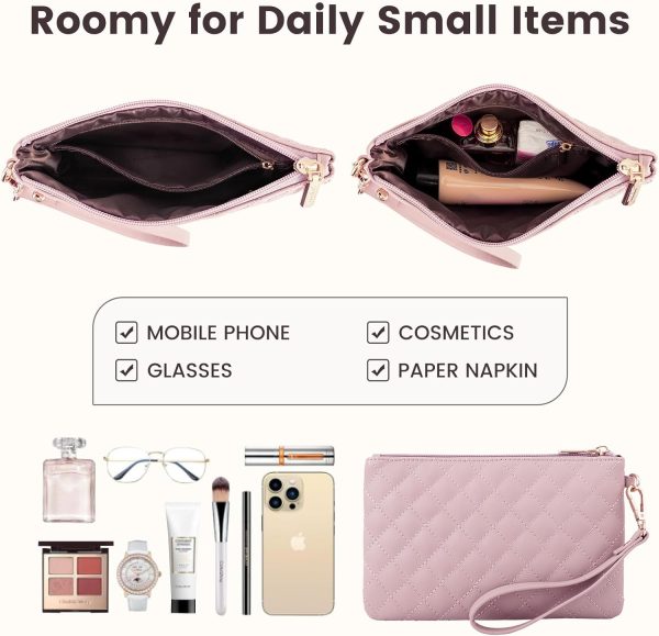 LOVEVOOK Laptop Bag for Women 15.6 inch Canvas Laptop Tote Bag, Large Capacity Work Bag with Clutch Purse, Computer Bag Office Business Briefcase, Casual Handbag for Travel College Teacher School - Image 56