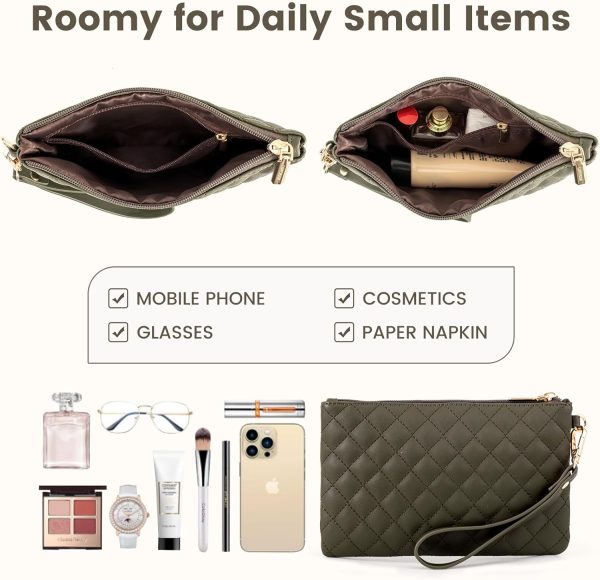 LOVEVOOK Laptop Bag for Women 15.6 inch Canvas Laptop Tote Bag, Large Capacity Work Bag with Clutch Purse, Computer Bag Office Business Briefcase, Casual Handbag for Travel College Teacher School - Image 73