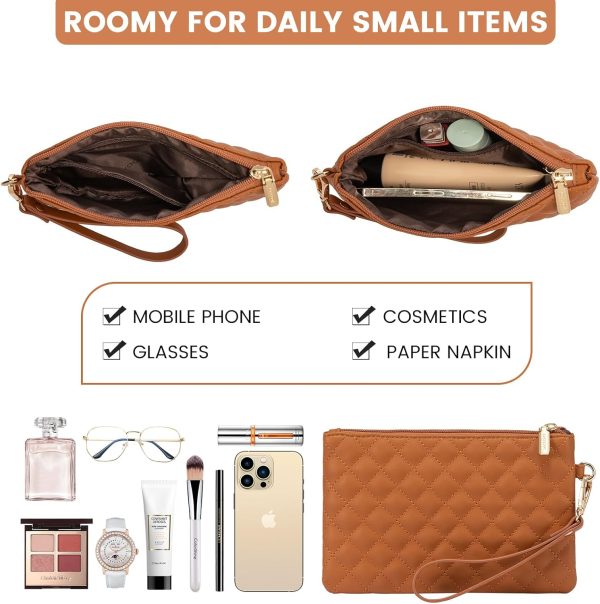 LOVEVOOK Laptop Bag for Women 15.6 inch Canvas Laptop Tote Bag, Large Capacity Work Bag with Clutch Purse, Computer Bag Office Business Briefcase, Casual Handbag for Travel College Teacher School - Image 97
