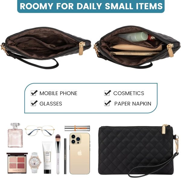 LOVEVOOK Laptop Bag for Women 15.6 inch Canvas Laptop Tote Bag, Large Capacity Work Bag with Clutch Purse, Computer Bag Office Business Briefcase, Casual Handbag for Travel College Teacher School - Image 105