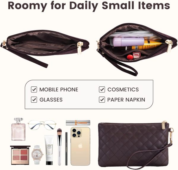 LOVEVOOK Laptop Bag for Women 15.6 inch Canvas Laptop Tote Bag, Large Capacity Work Bag with Clutch Purse, Computer Bag Office Business Briefcase, Casual Handbag for Travel College Teacher School - Image 121