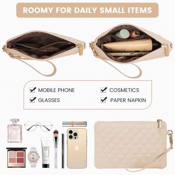 LOVEVOOK Laptop Bag for Women 15.6 inch Canvas Laptop Tote Bag, Large Capacity Work Bag with Clutch Purse, Computer Bag Office Business Briefcase, Casual Handbag for Travel College Teacher School - Image 136