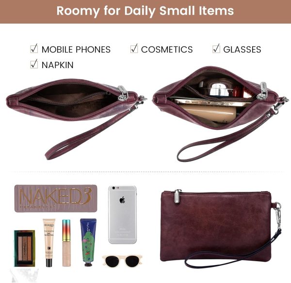 LOVEVOOK Laptop Bag for Women, 15.6 inch Laptop Tote Bag Vintage Work Bags for Women Computer Bag Office Briefcase Handbag - Image 23