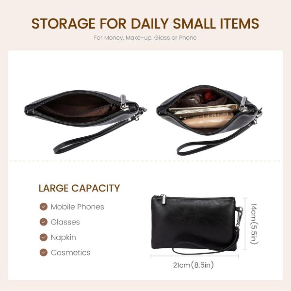 LOVEVOOK Laptop Bag for Women, 15.6 inch Laptop Tote Bag Vintage Work Bags for Women Computer Bag Office Briefcase Handbag - Image 39