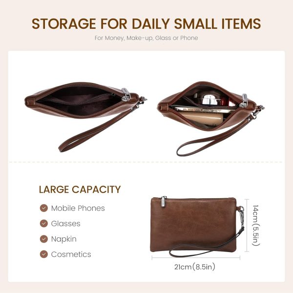 LOVEVOOK Laptop Bag for Women, 15.6 inch Laptop Tote Bag Vintage Work Bags for Women Computer Bag Office Briefcase Handbag - Image 78