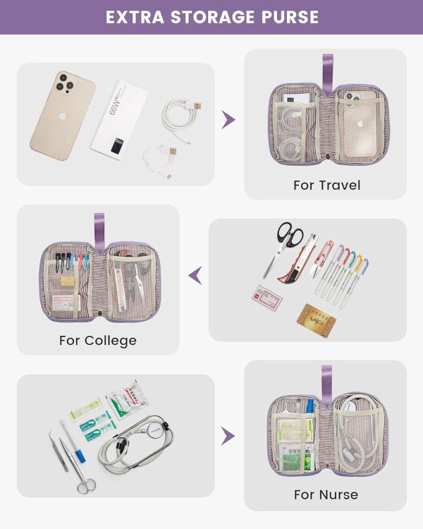LOVEVOOK Laptop Backpack for Women, 15.6 Inch Work Laptop Bag with USB Port, Fashion Teacher Nurse Backpack Purse, Waterproof Travel Computer Backpack with Organizer Bag, 2PCS, Beige-Khaki - Image 81