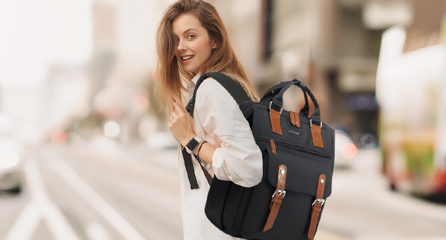 1930 Laptop Backpack for Women Work Travel Backpack Purse Teacher Nurse Bag College Daypack